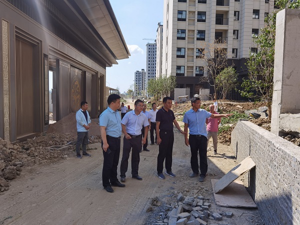 趙光祥一行到定遠項目公司調(diào)研指導工作